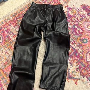 Leather pants